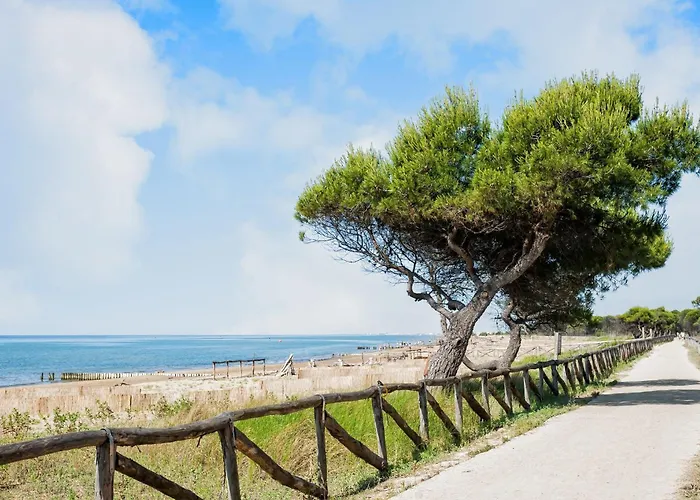 Апартаменты And Bright Flat With Pool Бибионе